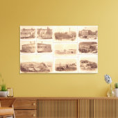Forts Sumter & Moultrie, Sullivan's Island Canvas Afdruk (Insitu (Woonkamer))