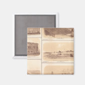 Forts Sumter & Moultrie, Sullivan's Island Magneet (Voorkant / Achterkant)