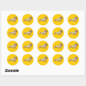 Fortuin Cookie - Je bent homoseksueel Ronde Sticker (Vel)