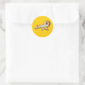 Fortuin Cookie - Je bent homoseksueel Ronde Sticker (Tas)