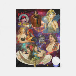 Fortuin-tellers Gypsy Psychics Kunst Fleece Deken