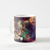 Fortuin-tellers Gypsy Psychics Kunst Koffiemok (Voorkant links)