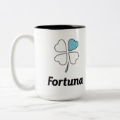 Fortuna Cycling-Mok Tweekleurige Koffiemok (Links)
