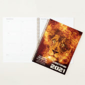 Fortuna Gold Flaming Leeuw van Juda Planner (Display)