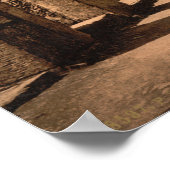 Fortuna Street, Pompeï, Campanië, Italië Poster (Hoek)