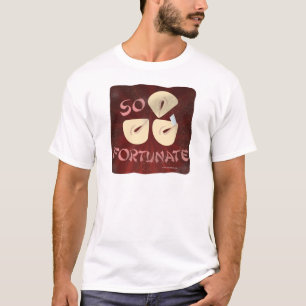 Fortunate Cookie Funny Food Cartoon T-shirt