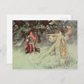 Fortunatus Enchanted Princess  Fairy Tale Briefkaart (Voorkant / Achterkant)