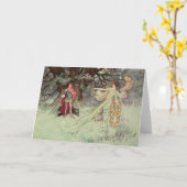 Fortunatus Enchanted Princess  Fairy Tale Kaart (Gele Bloem)