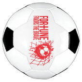 Fortune bevoordeelt het dappere football in Engela Voetbal (Gedraaid)