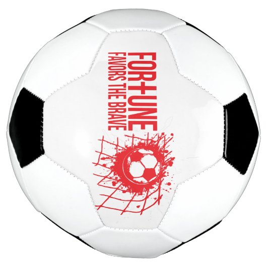 Fortune bevoordeelt het dappere football in Engela Voetbal (Gedraaid)