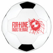 Fortune bevoordeelt het dappere football in Engela Voetbal (Voorkant)