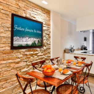 Fortune bevoordeelt het moedige poster van het spr