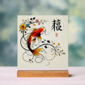 Fortune Bloom Sign Acryl Bord (Neutraal)