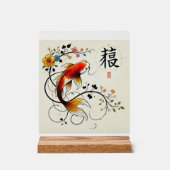 Fortune Bloom Sign Acryl Bord (Voorkant)
