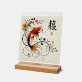 Fortune Bloom Sign Acryl Bord (Hoek)