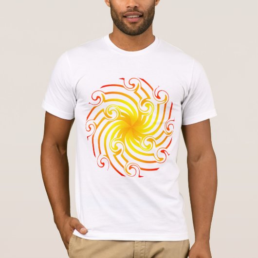 Fortune Circle Mannen T-shirt (Voorkant)