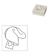 Fortune Cookie Art Stamp Rubberstempel (Gestempeld)