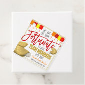 Fortune Cookie Bedankt Cadeau Label (In situ)