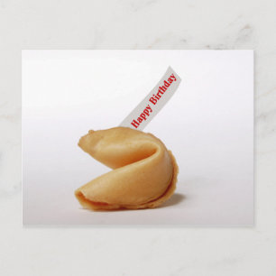 Fortune Cookie Birthday Greeting Briefkaart
