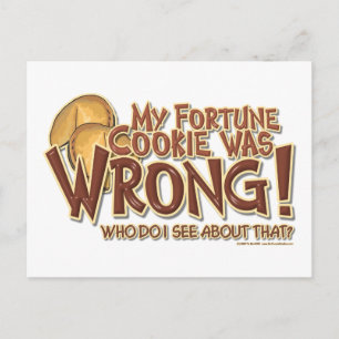 Fortune Cookie Briefkaart