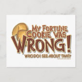 Fortune Cookie Briefkaart (Voorkant)