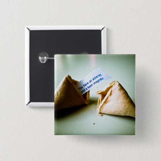 Fortune Cookie Button (Voorkant /achterkant)