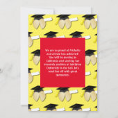 Fortune Cookie Graduation Party Kaart (Achterkant)