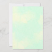 Fortune Cookie Het is Baby Meisje Leuke Douche Spr Kaart (Achterkant)