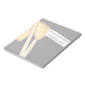 Fortune Cookie Life Quote Notitieblok (Linkerzijde)
