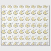 Fortune Cookie Lucky Chinees eten Cartoon Cadeaupapier (Vlak)