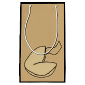 Fortune Cookie Lucky Chinees eten Cartoon Klein Cadeauzakje (Voorkant)