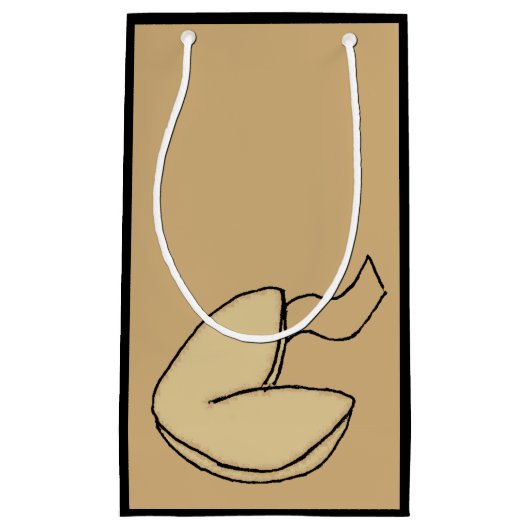 Fortune Cookie Lucky Chinees eten Cartoon Klein Cadeauzakje (Voorkant)