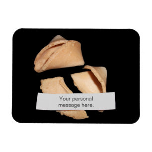 Fortune Cookie met aangepast bericht Magneet