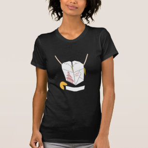 Fortune Cookie met Chinese Takeout Box T-shirt