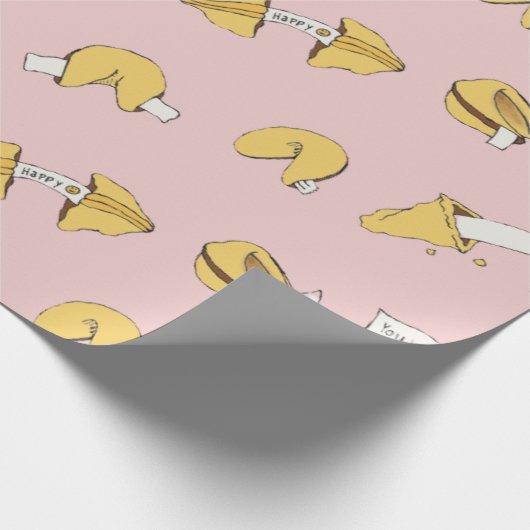 Fortune Cookie Pattern Cadeaupapier (Hoek)