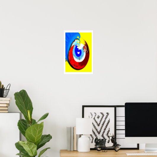 Fortune cookie poster (Thuiskantoor)