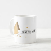 Fortune Cookie -Schrijf je eigen tekst Koffiemok (Voorkant links)