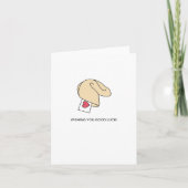 Fortune Cookie Succes Kaart (Voorkant)