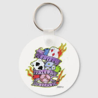 Fortune Favors Sleutelhanger