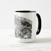 Fortune Favors the Prepared Mok (Voorkant rechts)