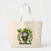 Fortune Follows Me Elephant Tote Bag (Voorkant)