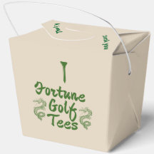 'Fortune Golf Tees' Afhaaldozen Leuke Feestattribu