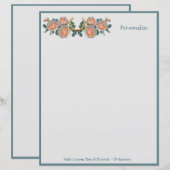 Fortune Good Luck Hoefijzer Floral personaliseren (Voorkant / Achterkant)