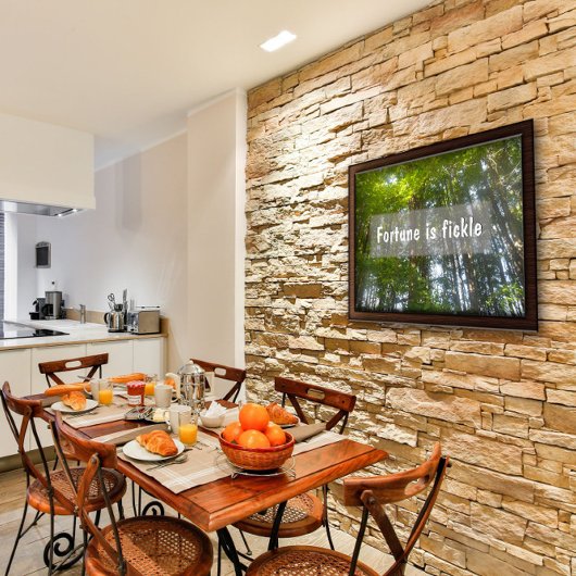 Fortune is een fictief Inspirerend proverb poster