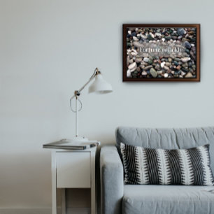 Fortune is een gezegde poster