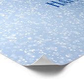 Fortune is fickle wil nieuw jaar poster (Hoek)