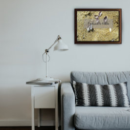 Fortune is fictief gezegde poster