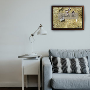 Fortune is fictief gezegde poster