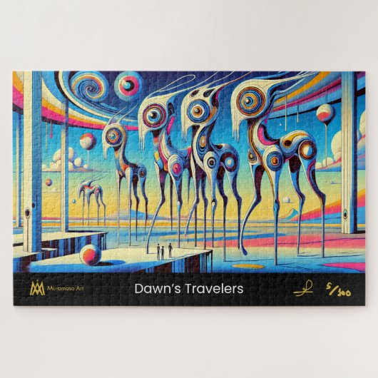 Fortune Jigsaw puzzle No.5 | AI Art by Muramasa Legpuzzel (Horizontaal)