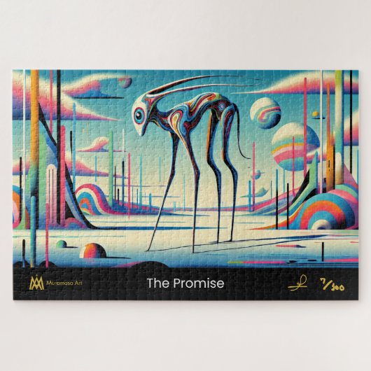 Fortune Jigsaw puzzle No.7 | AI Art by Muramasa Legpuzzel (Horizontaal)